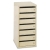 Mailroom furniture, 7 DOOR SECURITY SATELLITE STATION, PUTTY N1003868