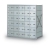 Rear Loading 30-Door Horizontal Mailbox