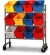 Mobile Sort Rack. 12 Tote Capacity. 56-1/2