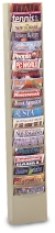 Lobby,Wall Hanging Literature Rack,20 POCKET 9 3/4