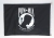 POW/MIA Flag Outdoor, 2' x 3' Nyon Double faced Black w/ White Imprint. N1017719