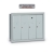 4-Door Recessed Vertical Mailbox