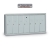 7-Door Recessed Vertical Mailbox