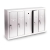 5-Door Surface Mount Vertical Mailbox