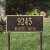 Two Line Lawn Mount Plaque
