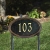 One Line Lawn Mount Plaque