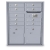 9 Door 4C Standard Mailbox 2 Parcel Lockers - Additional Colors Available