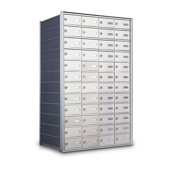 Rear Loading 48-Door Horizontal Private Mailbox