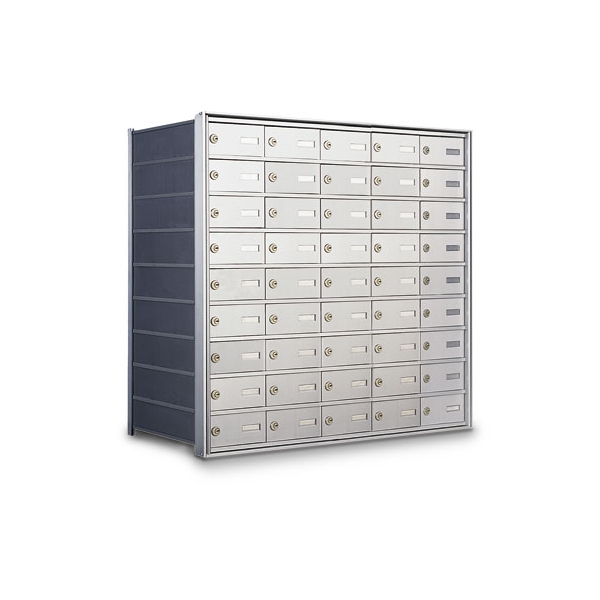 Rear Loading 45-Door Horizontal Private Mailbox