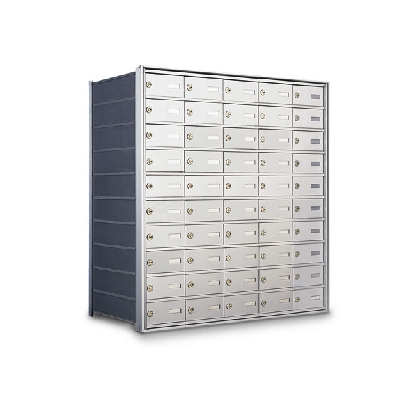 Rear Loading 50-Door Horizontal Private Mailbox