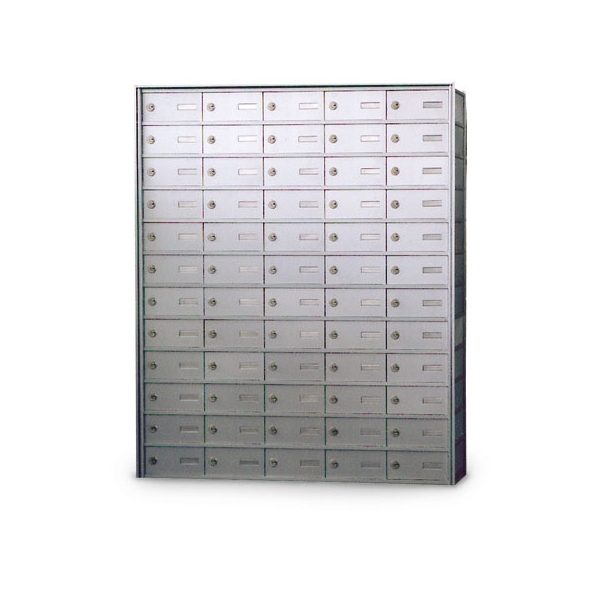 Rear Loading 60-Door Horizontal Private Mailbox