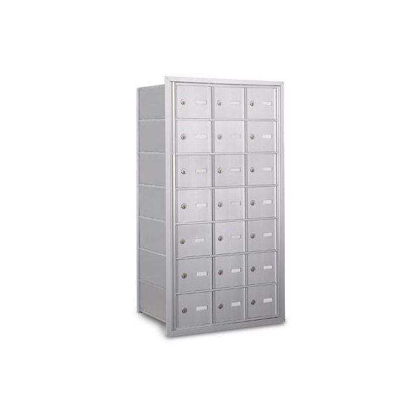 Rear Loading 21-Door Horizontal Mailbox